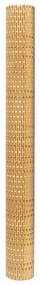 Tela de varanda 400x90 cm vime PE castanho-claro