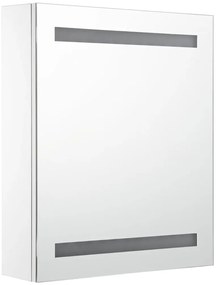 Armário espelhado para casa de banho com LED 50x13,5x60 cm