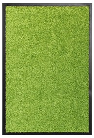 Tapete de porta lavável 40x60 cm verde