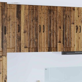 vidaXL Armário de Cozinha Madeira antiga 80 x 31 x 80 cm