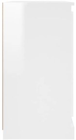 Aparador 70x35,5x67,5 cm derivados de madeira branco brilhante