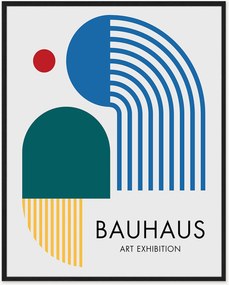 Impressão digital emoldurada Bauhaus Art Exhibition