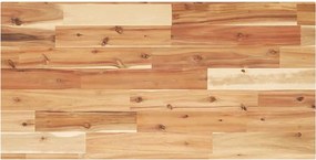 vidaXL Tampo p/ móvel de WC 100x40x2cm acácia maciça acabamento a óleo