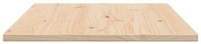 Tampos de mesa retangulares 3 pcs 80x47x1,7 cm pinho maciço