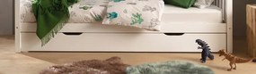 Conjunto Cama infantil de Casa DALLAS 90x200 com gaveta Branca