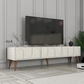 Unidade TV Lyon – Creme Nogueira – 180x44x35 cm