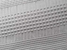 COLCHA DE VERÃO COM FOLHOS - COLCHA NINHO DE ABELHA- COLCHA DE VERÃO COR CINZA: 1 Fronha vazia 50x70 cm