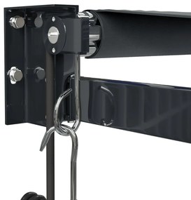 Toldo retrátil automático 5x3 m antracite