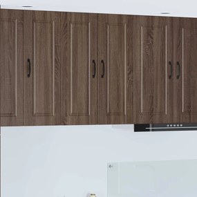 vidaXL Armário de Cozinha com porta Carvalho Marrom 60 x 31 x 80 cm