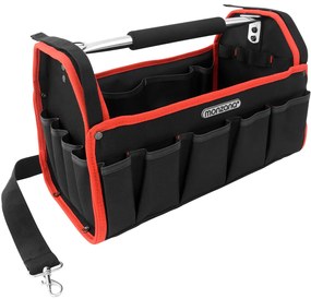 Bolsa para ferramentas (NÃO INCLUÍDAS) 42 x 22 x 24 cm Vermelho + Preto