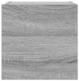Móveis de TV de parede 4 pcs 30,5x30x30 cm cinzento sonoma