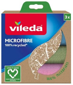 Pano de Limpeza de Microfibra Vileda (3 Peças)