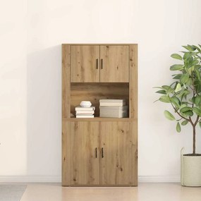 Highboard Carvalho Artisan 80x33x150 cm Madeira Técnica