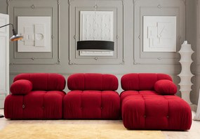 Sofá de Canto Bubble – Vermelho – 288 cm x 190 cm