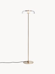 Candeeiro de pé LED pequeno artesanal regulável Blossi