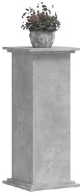 Suporte p/ plantas 33x33x80 cm derivados madeira cinza cimento