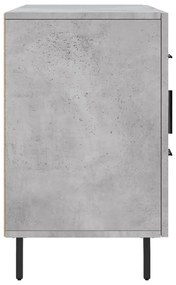 Aparador 100x36x60 cm derivados de madeira cinzento cimento