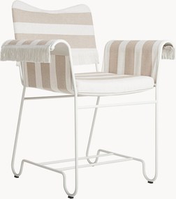 Cadeira de jardim com franjas Tropique