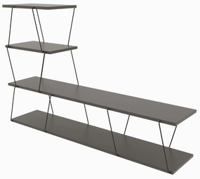 Móvel TV Ilgaz – Antracite – 150 cm x 93 cm x 30 cm