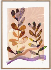 Impressão digital emoldurada Autumn Leaf 2