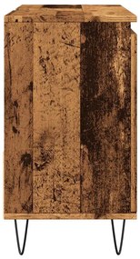 Armário lavatório WC 65x33x60cm derivados madeira madeira velha