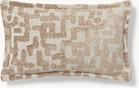 Almofada decorativa em viscose com padrão jacquard tecido Contia