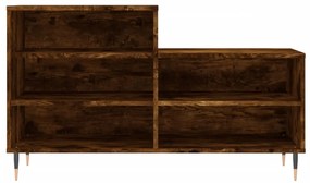 Sapateira 102x36x60 cm derivados de madeira carvalho fumado