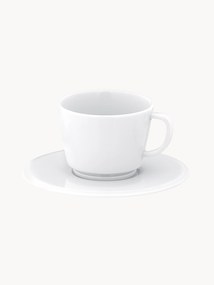 Chávenas de café em porcelana artesanal com pires Vitruv, 2 uni.