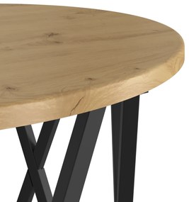 Mesas Laterais Empilháveis vidaXL 2 pcs Carvalho Artesanal Madeira Eng