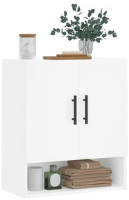 Armário parede 60x31x70 cm derivados de madeira branco