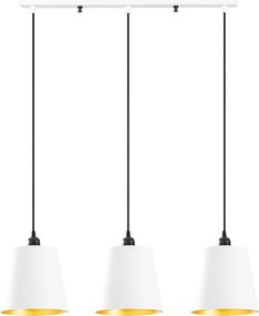 Candeeiro de Teto Berceste – Branco – 60 x 21 cm
