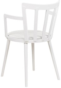 Conjunto de 4 cadeiras de jantar brancas MORILL Beliani