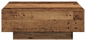 Mesa de Café VidaXL Madeira Velha 80x80x31 cm em Madeira de Engenharia