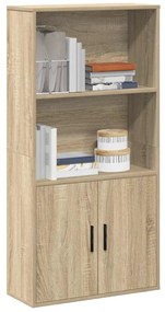 vidaXL Estante 60x24x120 cm derivados de madeira carvalho sonoma