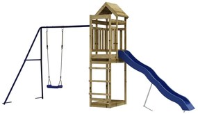 Conjunto de brincar para exterior madeira de pinho impregnada