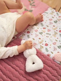 Chocalho COELHO muito macio.  branco