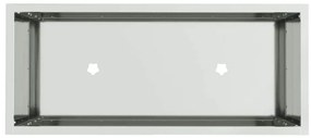 Jardineira Elevada vidaXL 60x26x45 cm Aço Galvanizado