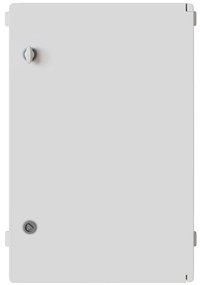 Armário de Controle IP65 à Prova d'Água Cinza 40x20x60 cm Plástico ABS