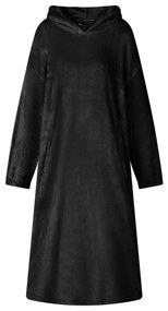 vidaXL Sweatshirt manta Preto s Flanela