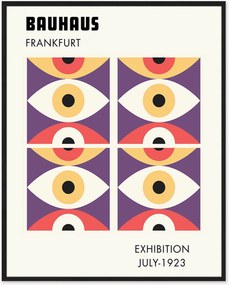 Impressão digital emoldurada Bauhaus Frankfurt Exhibition