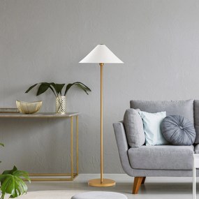 Candeeiro de Pé Mixed – Dourado – 46 x 46 x 150 cm