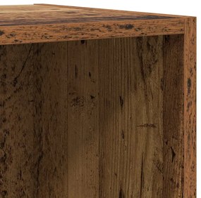 Conjunto de móvel de TV 4 pcs Madeira antiga 37 x 37 x 142.5 cm