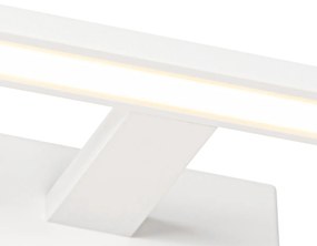 Candeeiro de parede branco 41,5 cm incl. LED IP44 - Jerre Design