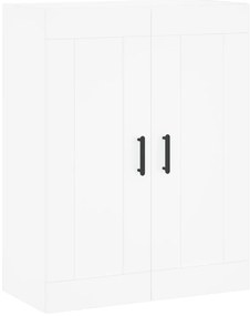 Armário alto 69,5x34x180 cm derivados de madeira branco