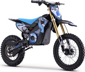 Moto elétrica de cross para crianças Motors Falcon 1600W Azul