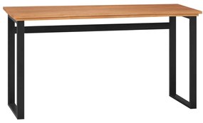 vidaXL Secretária 120x45x75 madeira de teca maciça