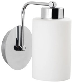 Candeeiro de Parede Balcova – Prateado – 12 cm x 20 cm