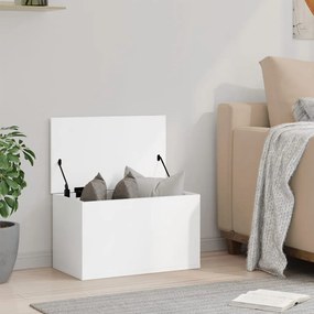 Caixa de arrumação 60x35x35 cm derivados de madeira branco