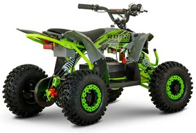 Mini Moto 4 elétrica para crianças velocidade até 25Km/h C/Limitador Ratte 1200W 48V Verde