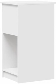 Suporte torre de computador com gaveta 35x45x77 cm branco